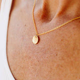 Coin Necklace- Gold Tone