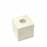 Cube Soapstone Candle Holder