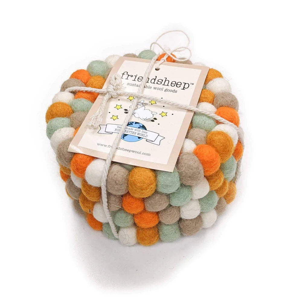 Eco Coasters-Set of 4- Assorted Colors