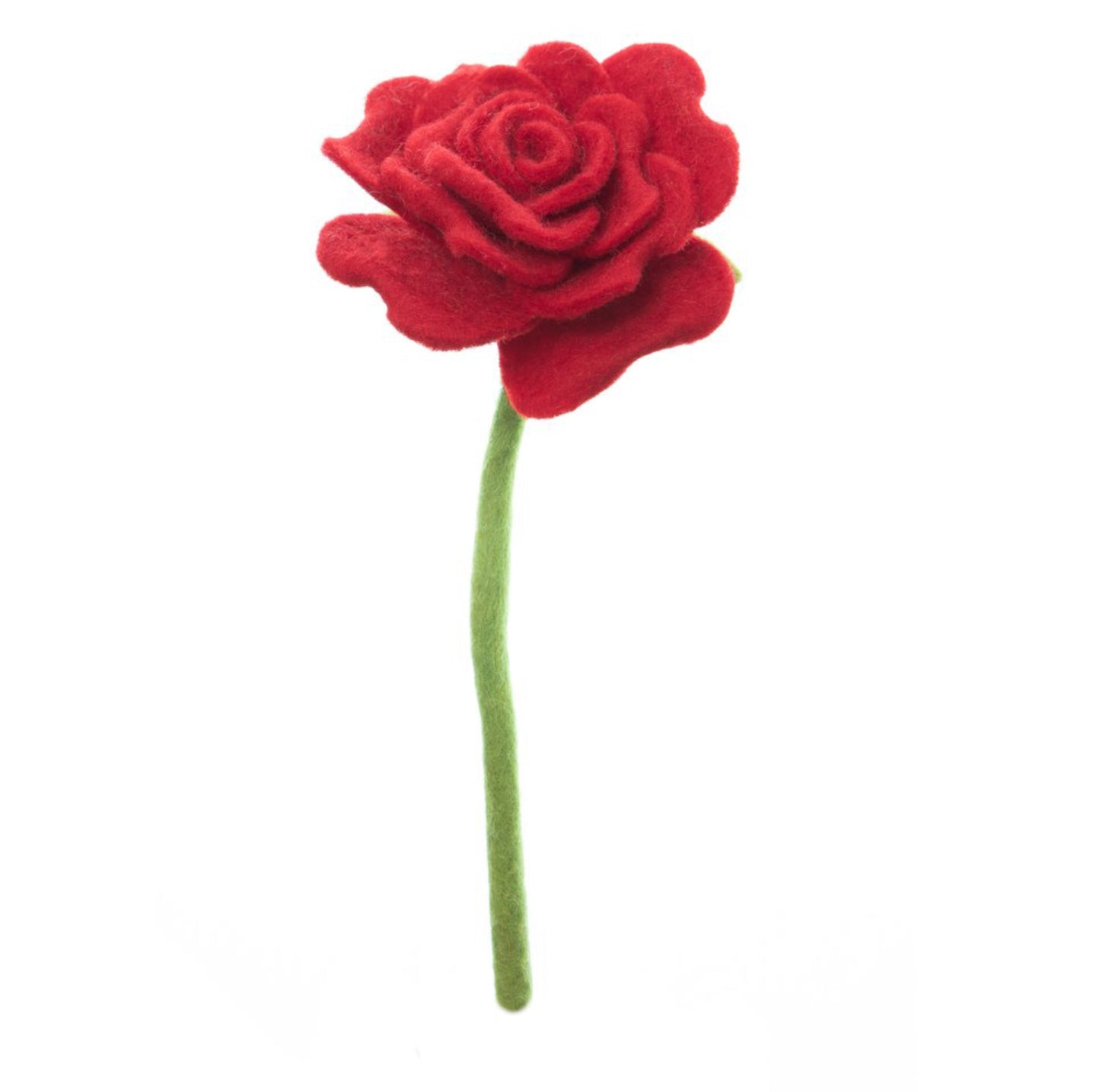 Felt Blooming Rose-Assorted Colors- Sold Individually