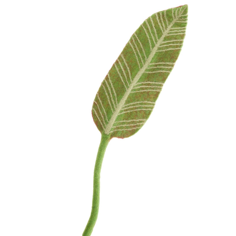 Felt Calathea Leaf- Assorted Colors