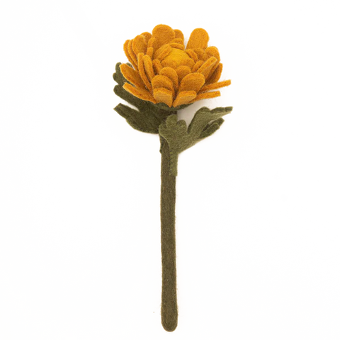 Felt Chrysanthemum Flower