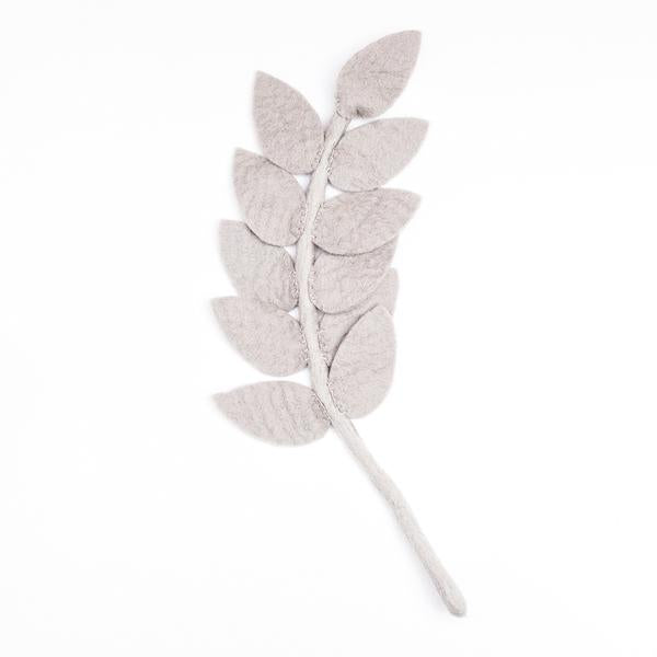 Felt Harvest Leaf Stem- Assorted Colors- Sold Individually