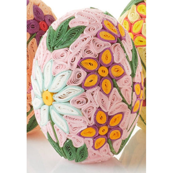 Floral Quilled Eggs- Sold Individually
