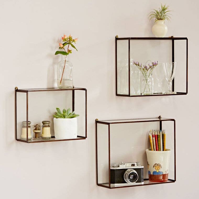 Hanging Glass Wall Shelf (*Local Pickup/Local Delivery Only)