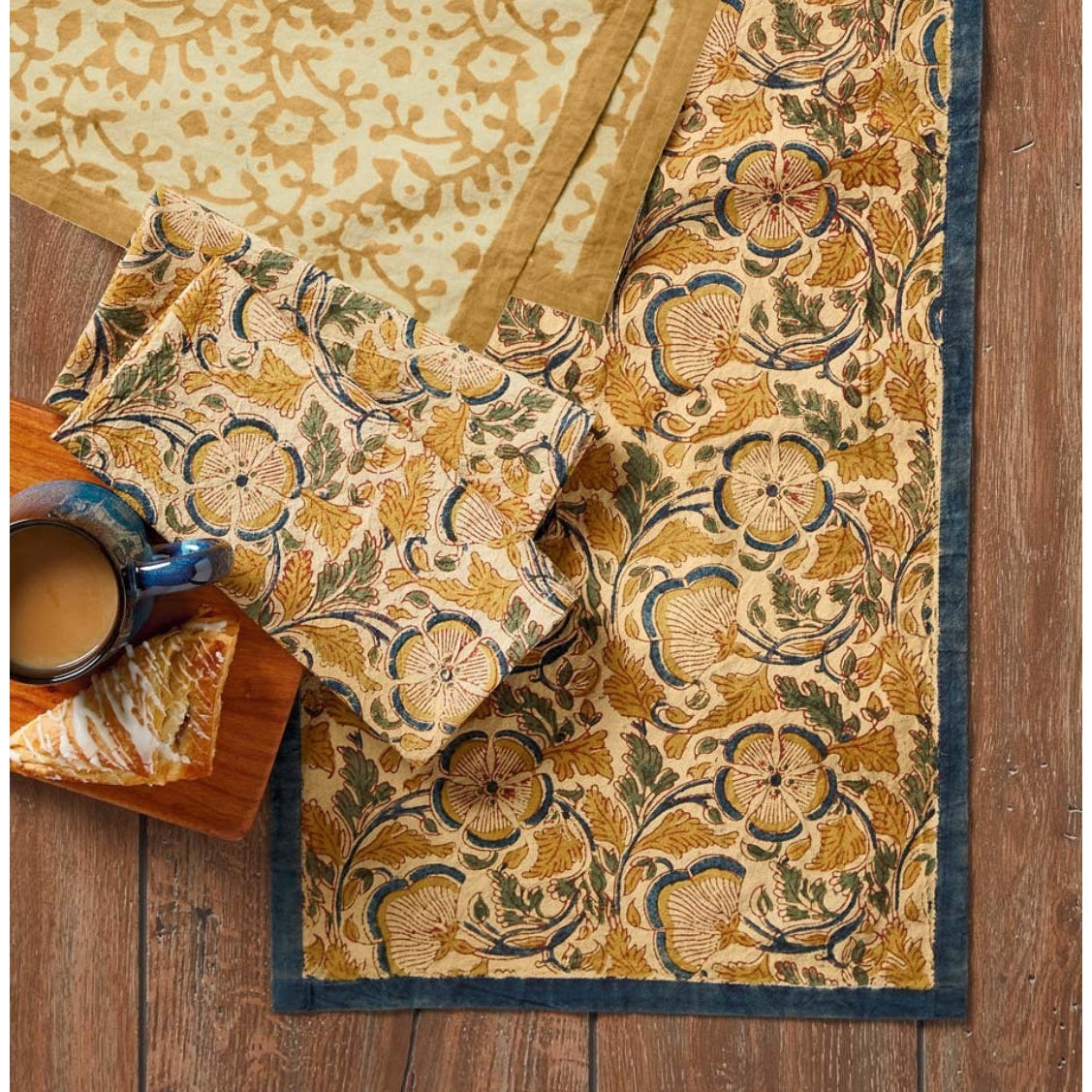 Kalamkari Meadow Napkins - Set of 2