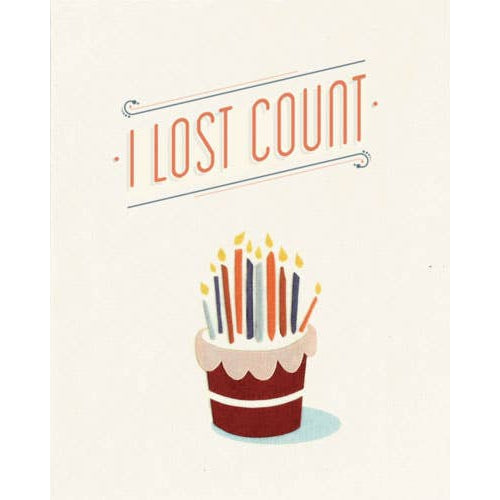 Lost Count Birthday