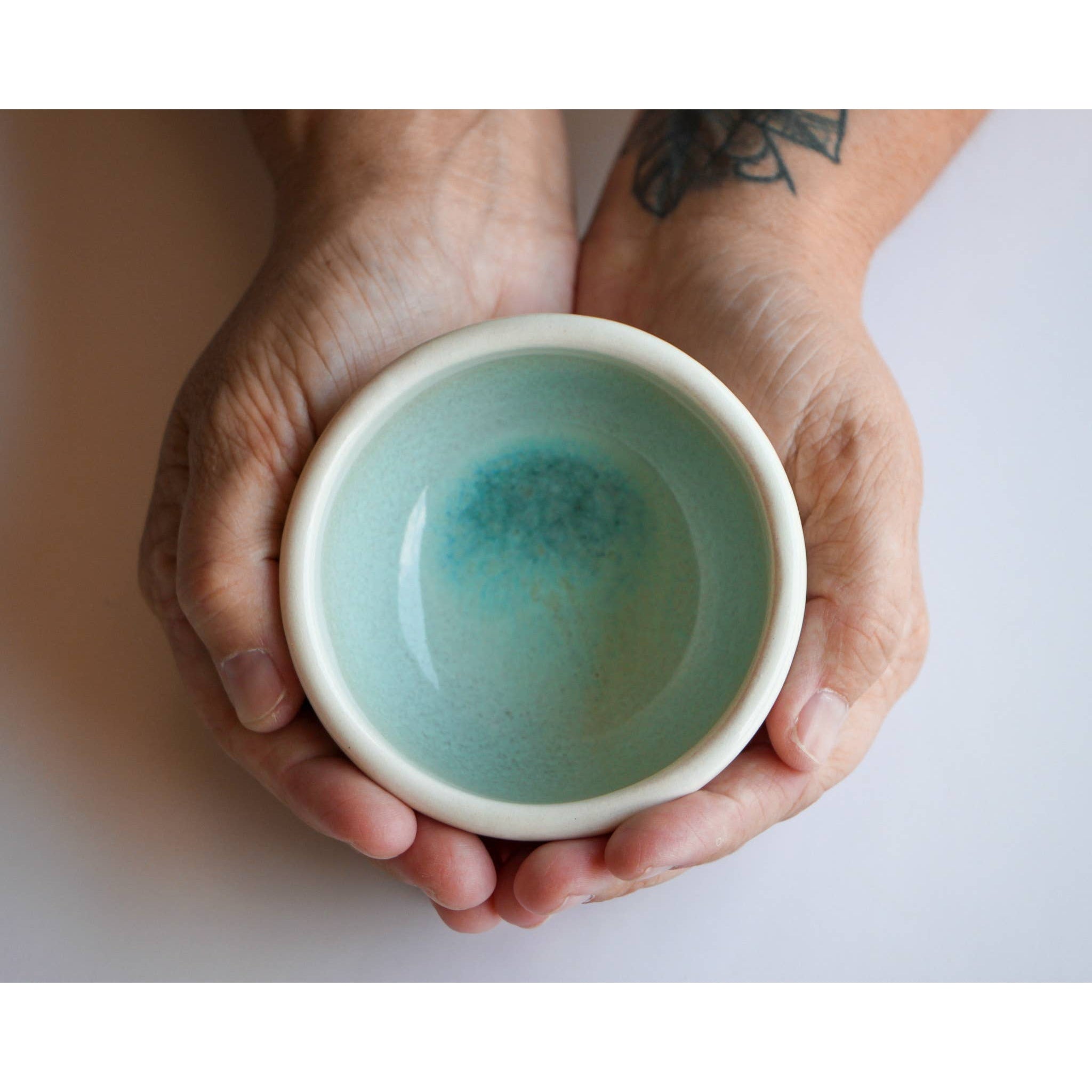Mini Artisan Bowls - Green Sapphire