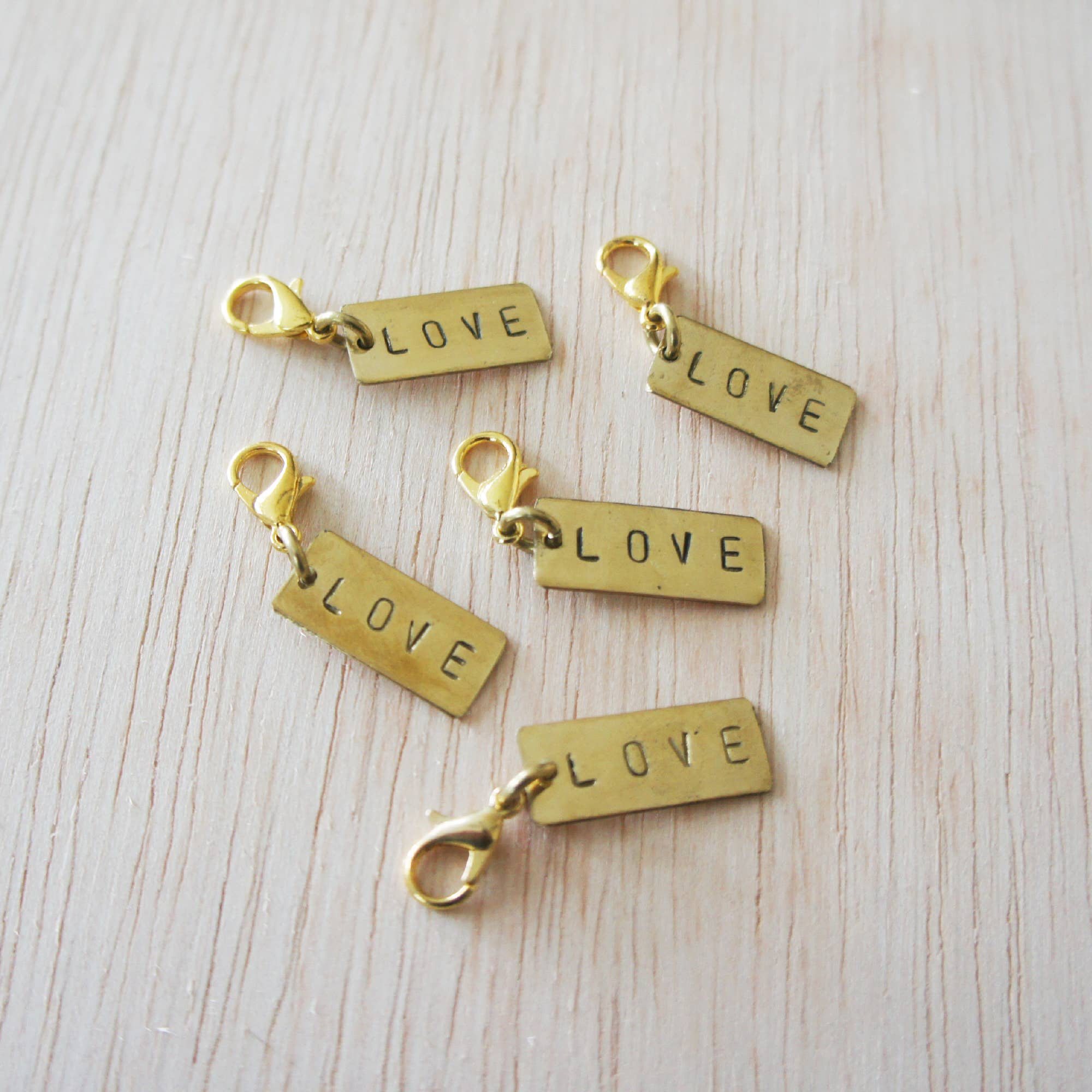 Mini Charm-Assorted Words- Sold Individually