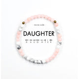 Morse Code Mini Bracelet: Daughter