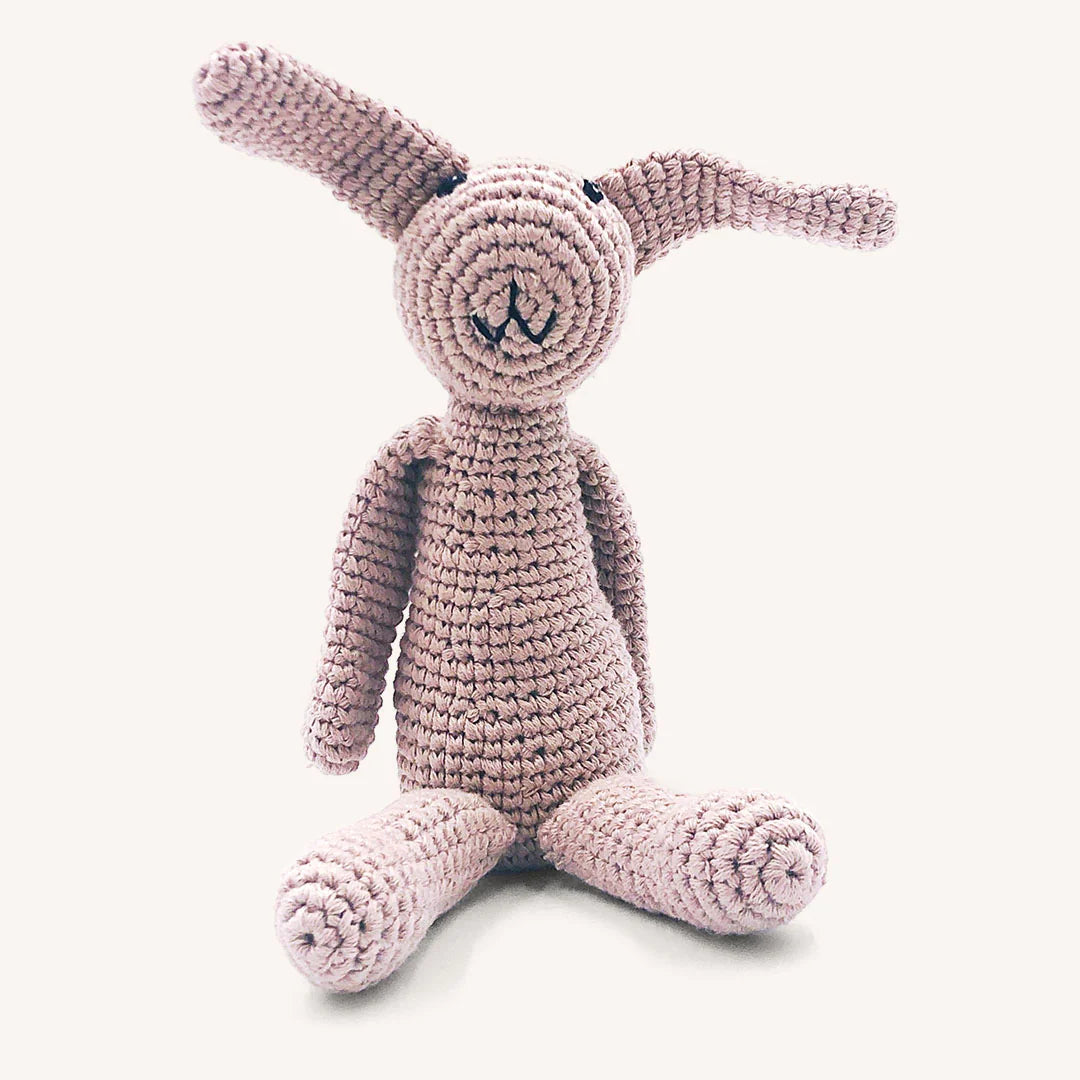 My First Bunny Rattle- Assorted Colors