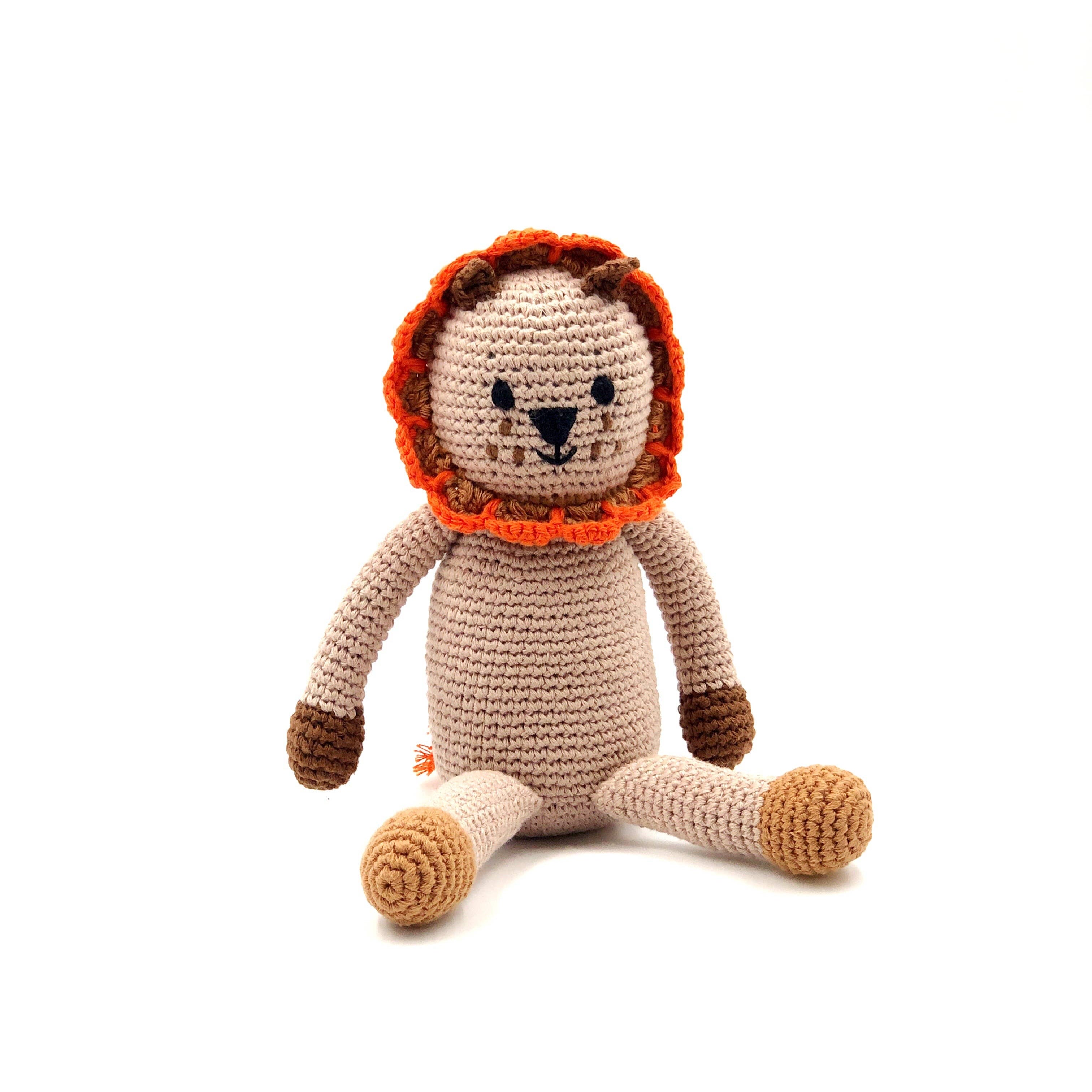 Organic Lion Stuffed Toy