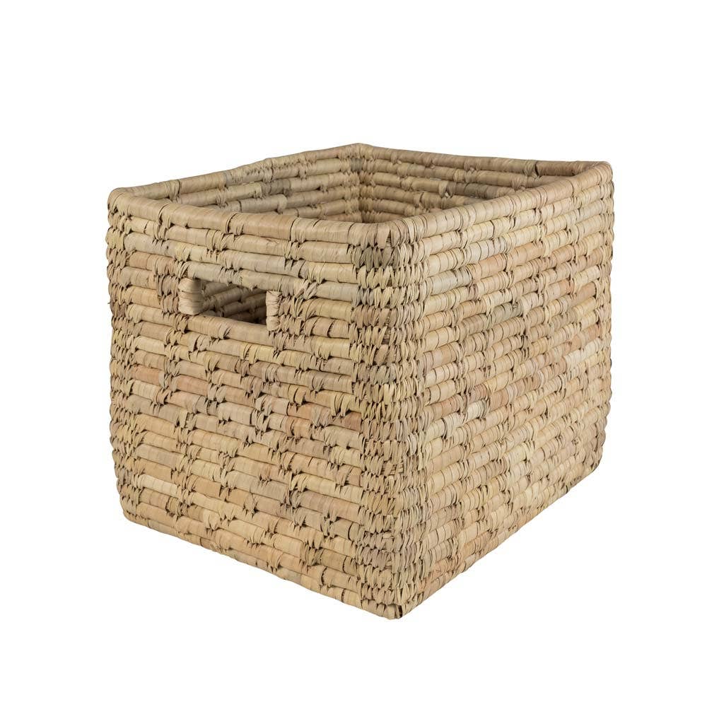 Palm Leaf Storage Basket 13" (*Local Pickup / Local Delivery Only)