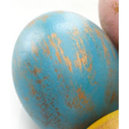 Paska Wooden Egg- Assorted Colors-Sold Individually