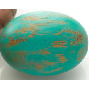 Paska Wooden Egg- Assorted Colors-Sold Individually