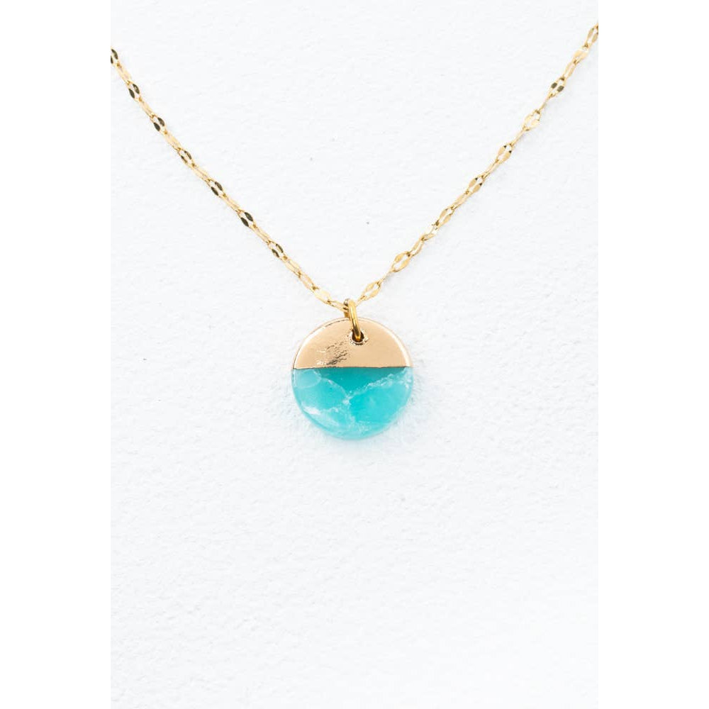 Refresh Necklace in Aqua