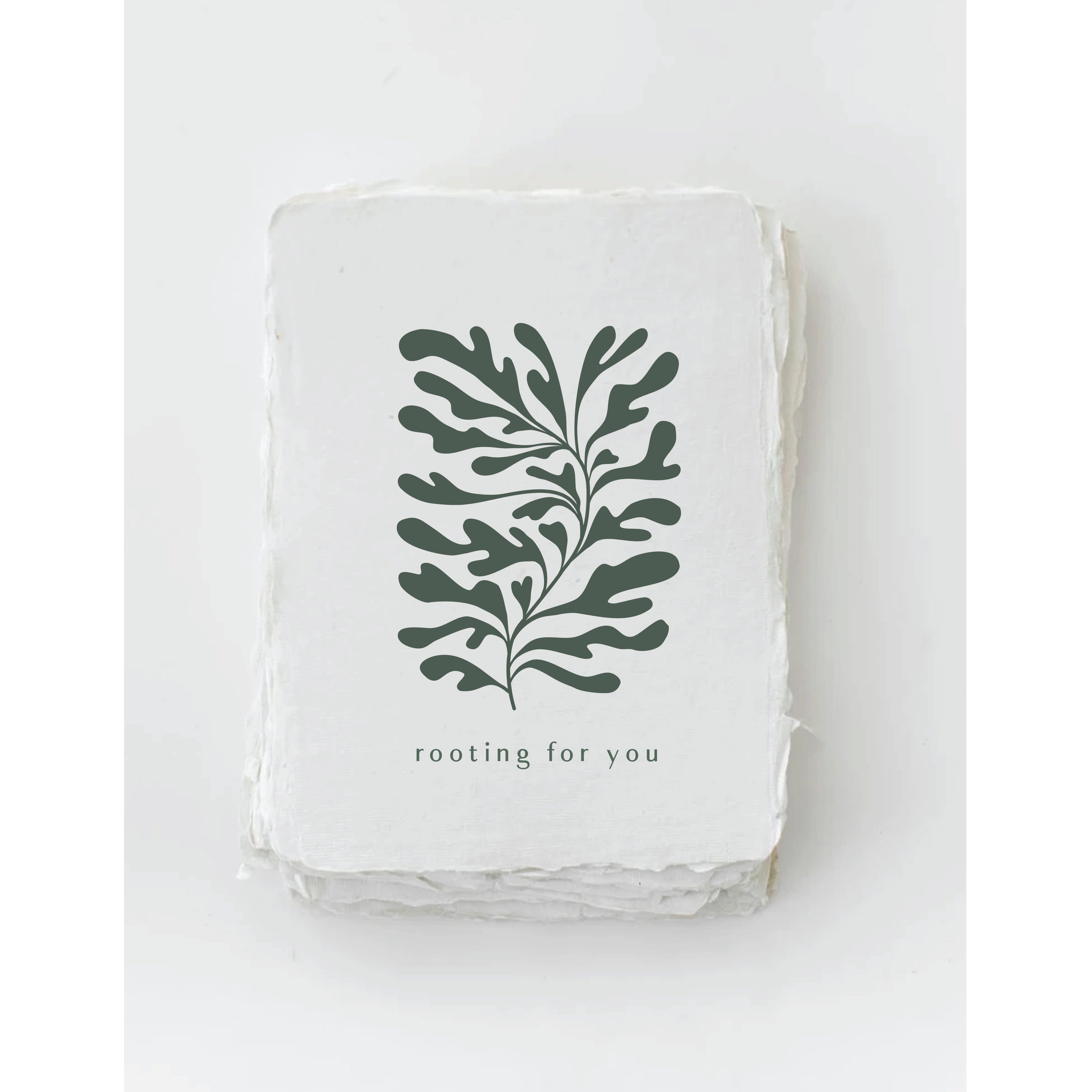 Rooting for You- Greeting Card