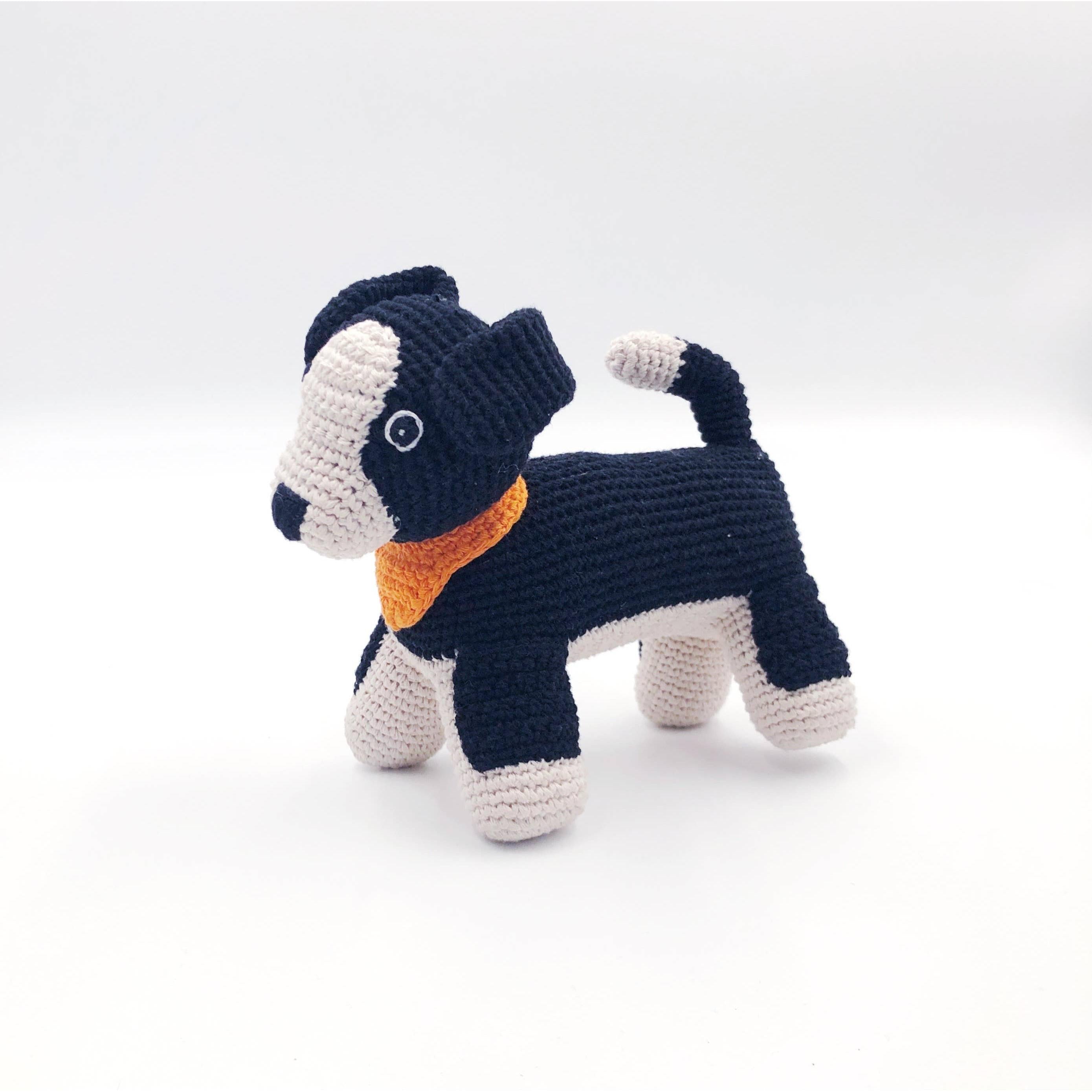 Sheep Dog Knit Toy