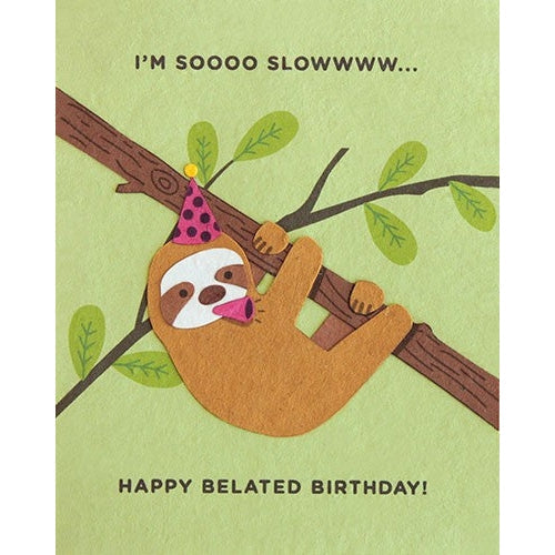 Sloth Belated Birthday