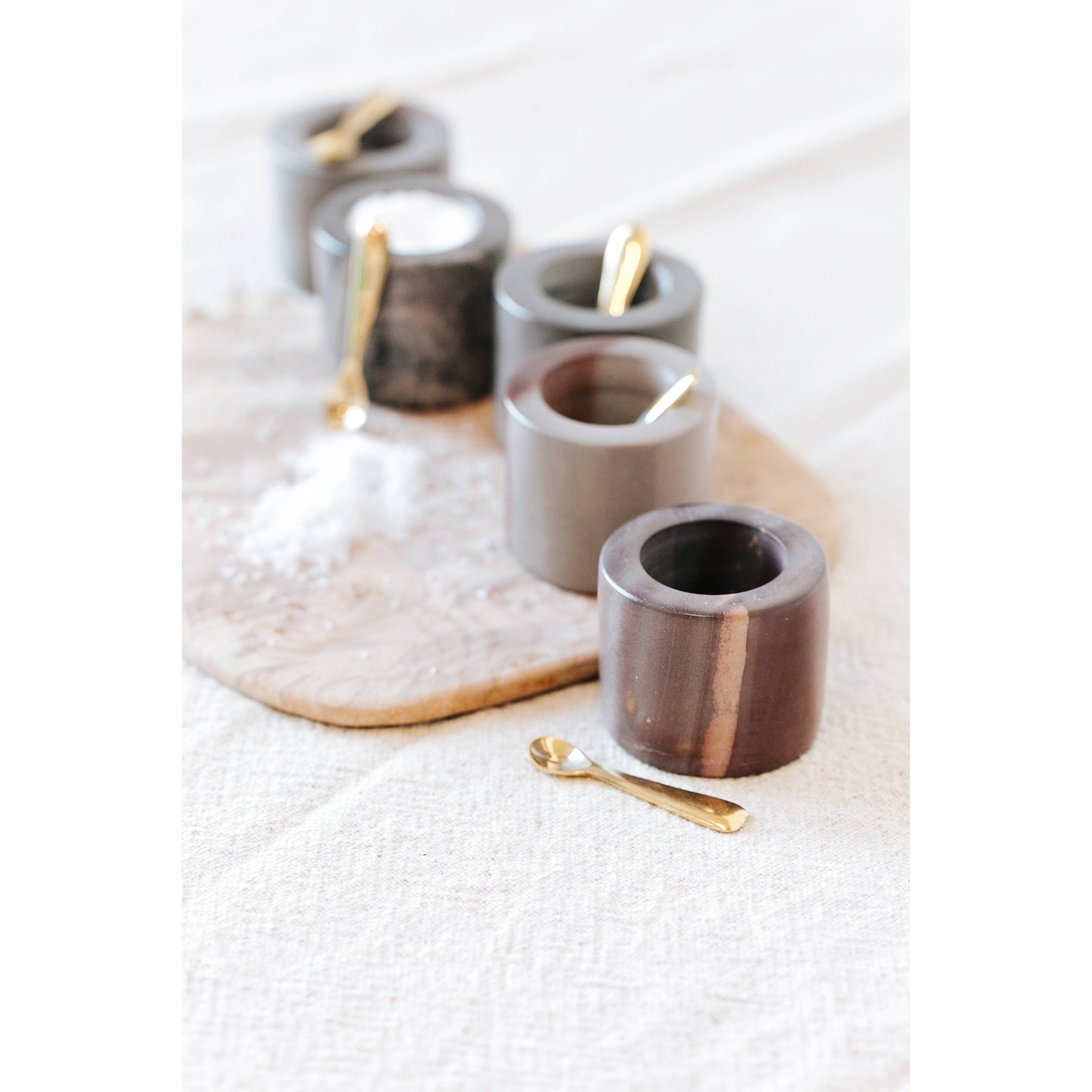 Soapstone Salt Well- Assorted Colors