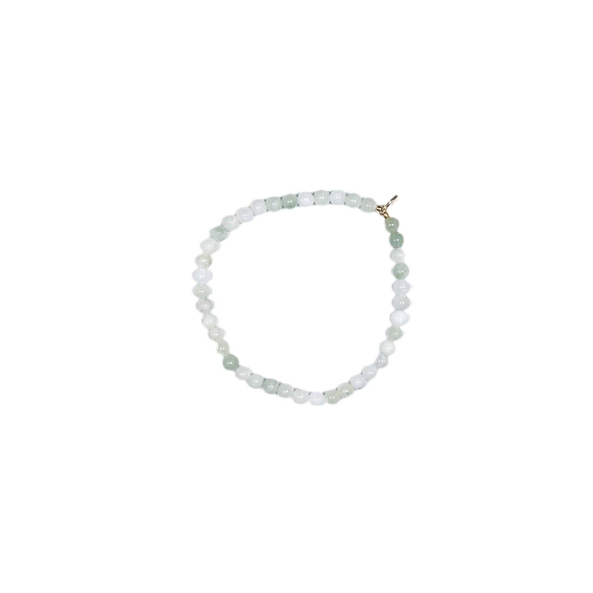 Stone Stacking Bracelet - Jade