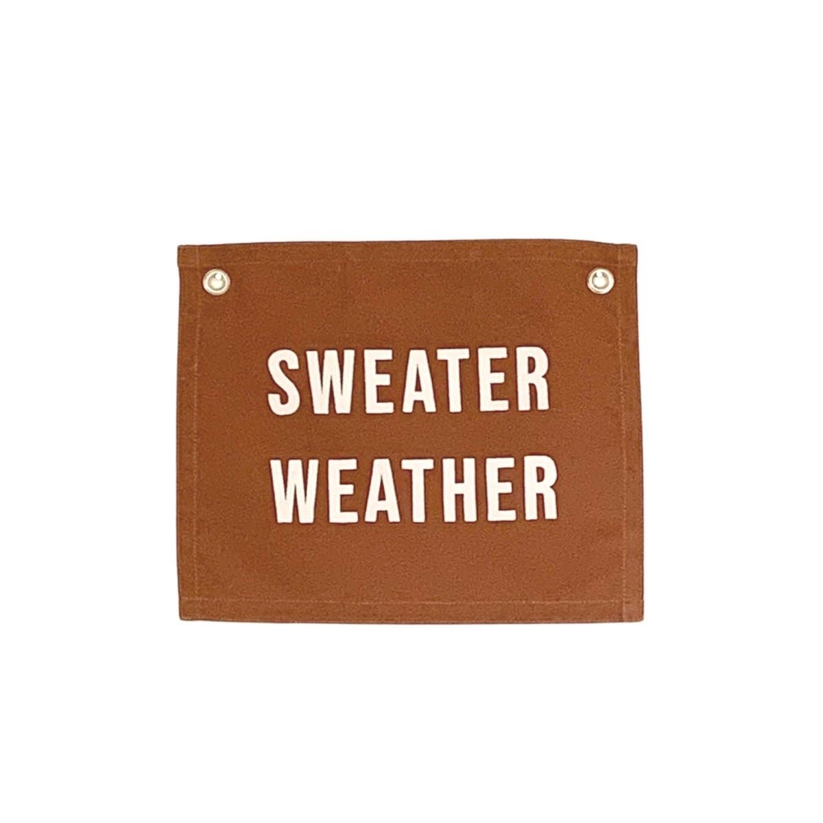 “Sweater Weather“ Banner