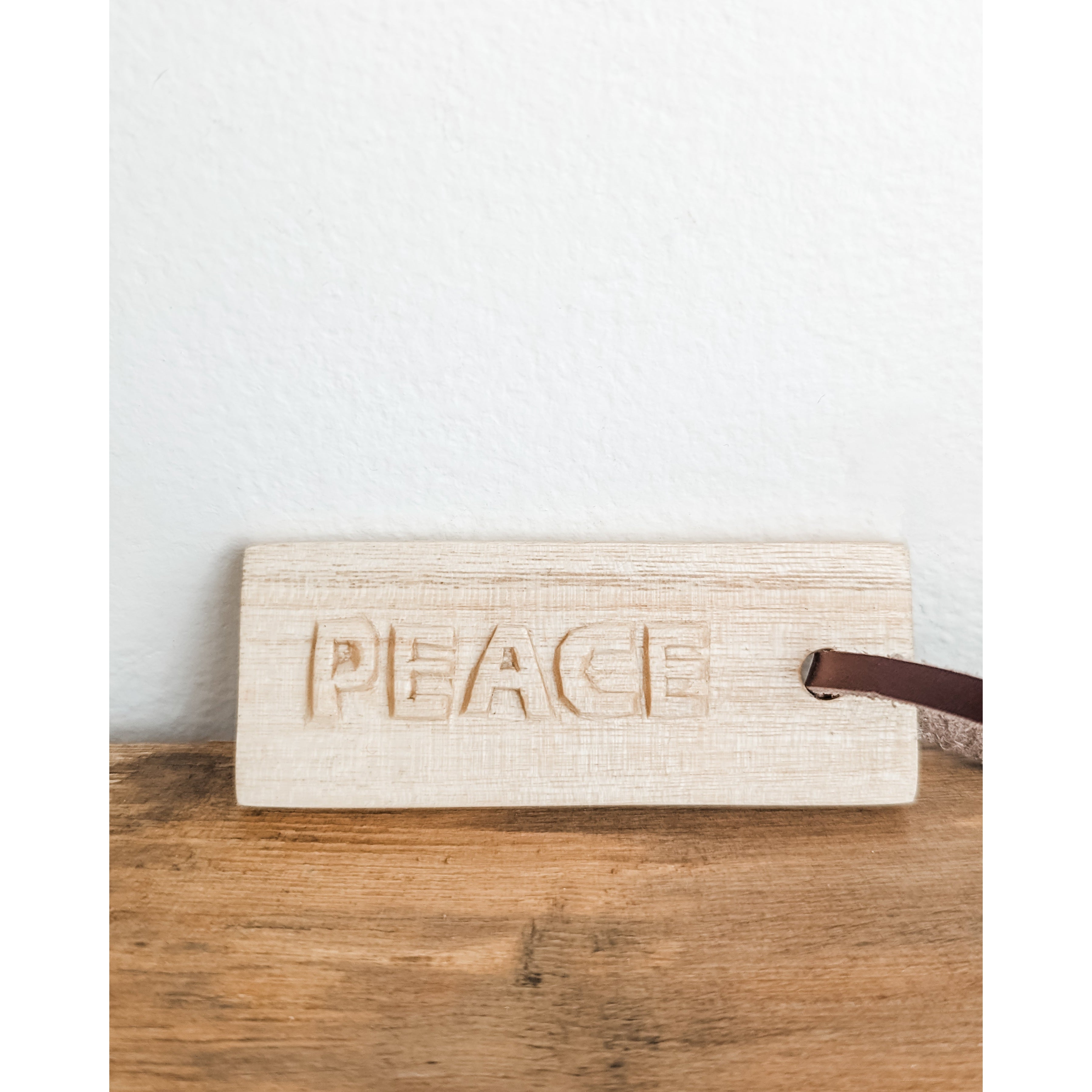 Wooden Word Tags - Assorted